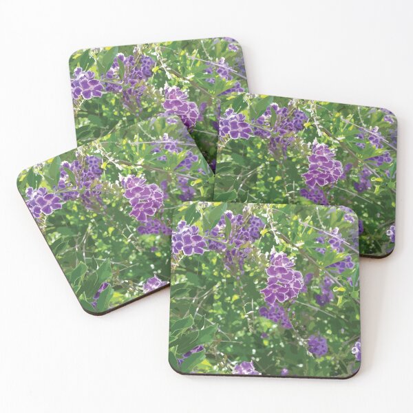 Item preview, Happy Purple Flowers  designed and sold by CarlysGarage.