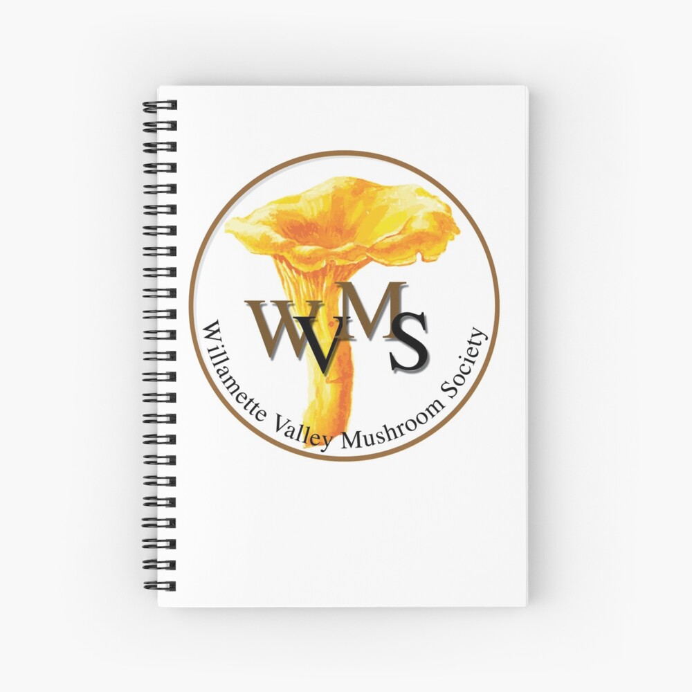 Willamette Valley Mushroom Society Spiral Notebook