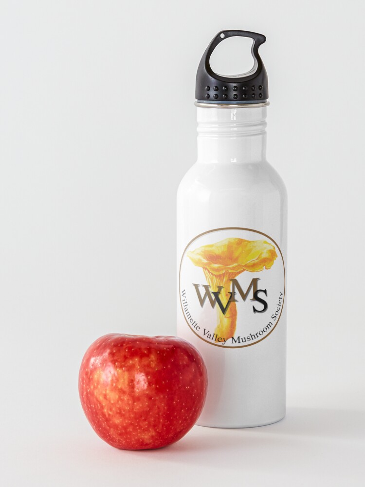 Alternate view of Willamette Valley Mushroom Society Water Bottle