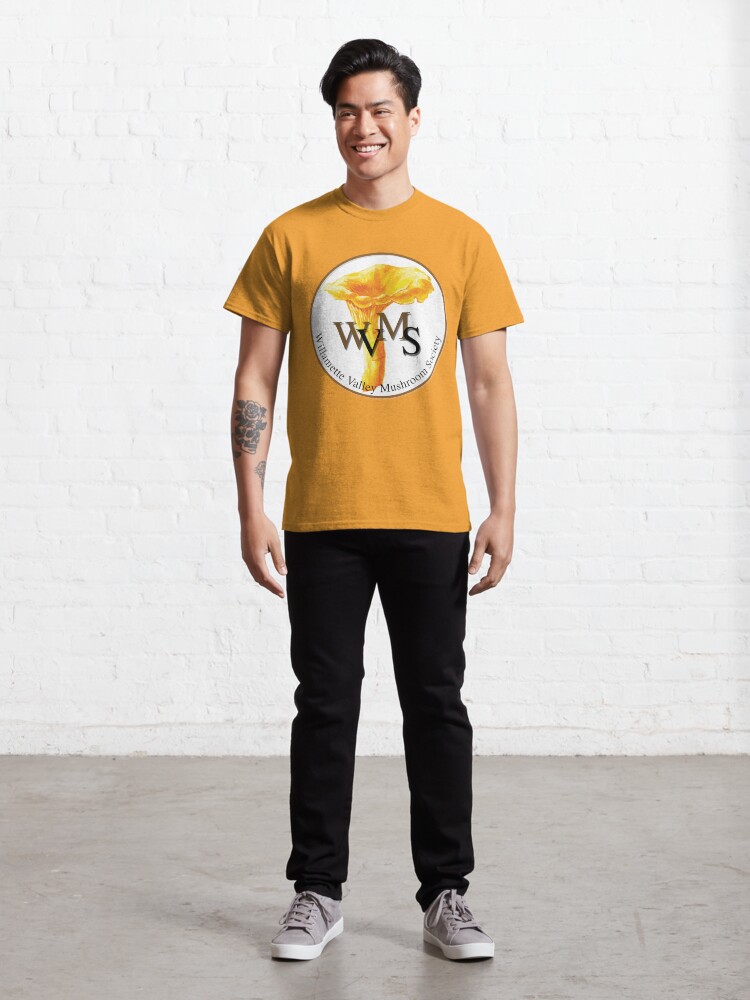 Alternate view of Willamette Valley Mushroom Society Classic T-Shirt