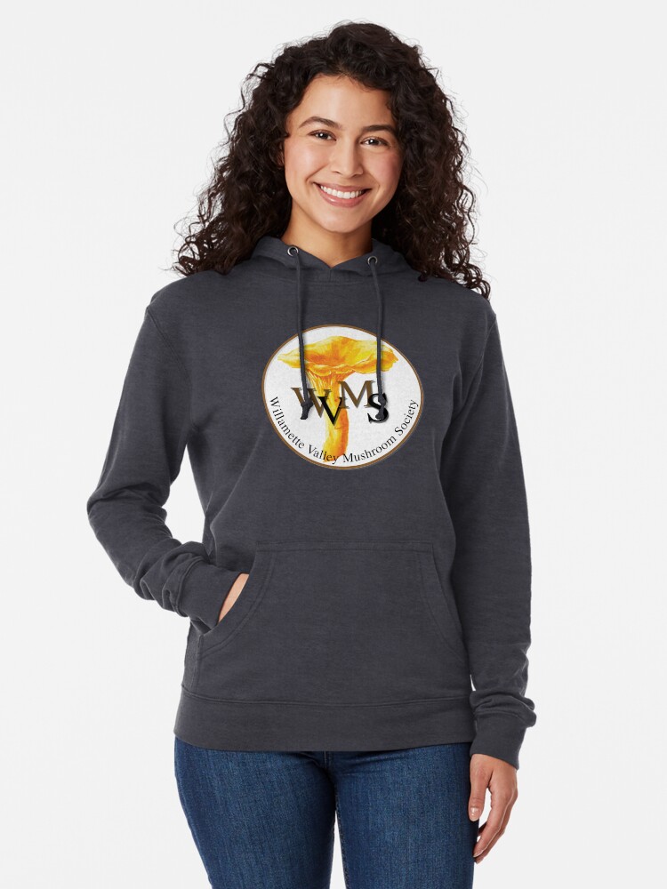 Alternate view of Willamette Valley Mushroom Society Lightweight Hoodie