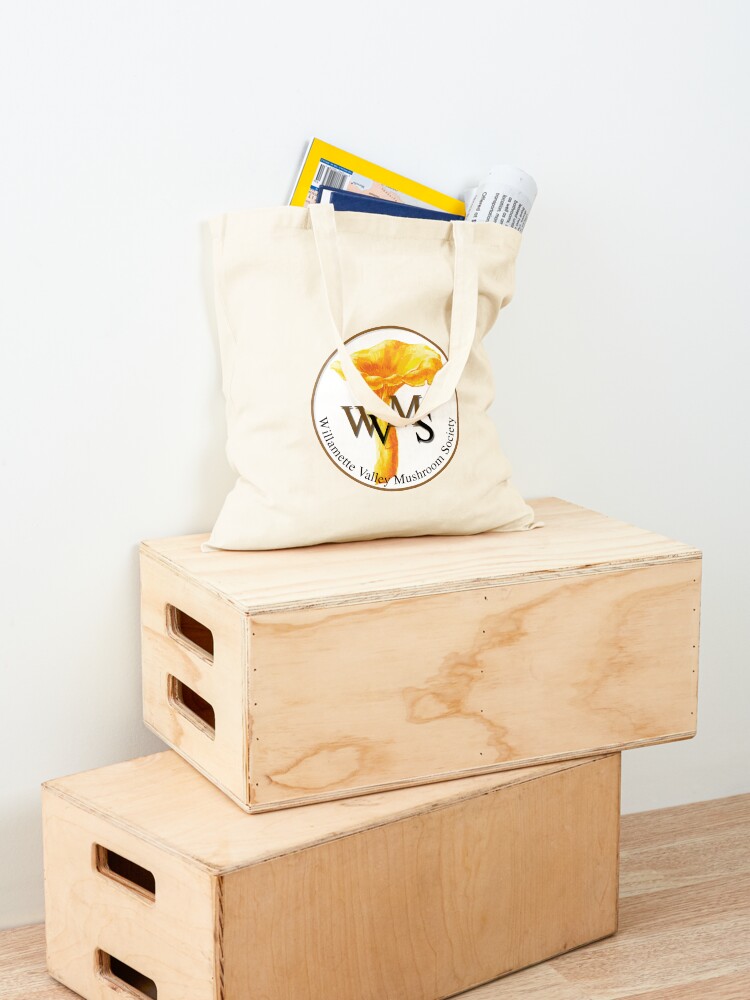 Alternate view of Willamette Valley Mushroom Society Tote Bag
