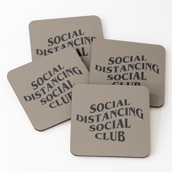 Item preview, Social distancing social club designed and sold by MarcoPolok.