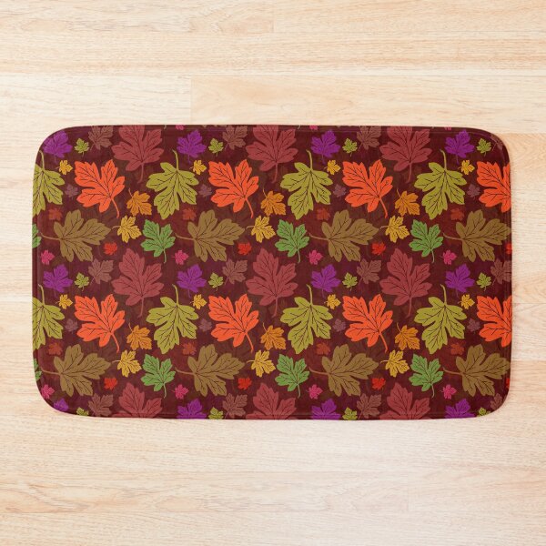 Item preview, Colorful Autumn Foliage Fall Leaf Pattern designed and sold by emkayhess.