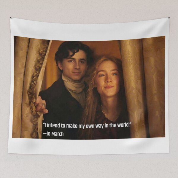 Item preview, Timothee Chalamet and Saoirse Ronan from Little Women designed and sold by kaylacraft3.