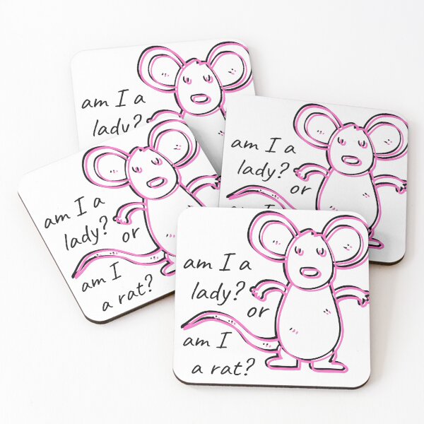 Item preview, am i a lady or am i a rat designed and sold by Concertsticks.