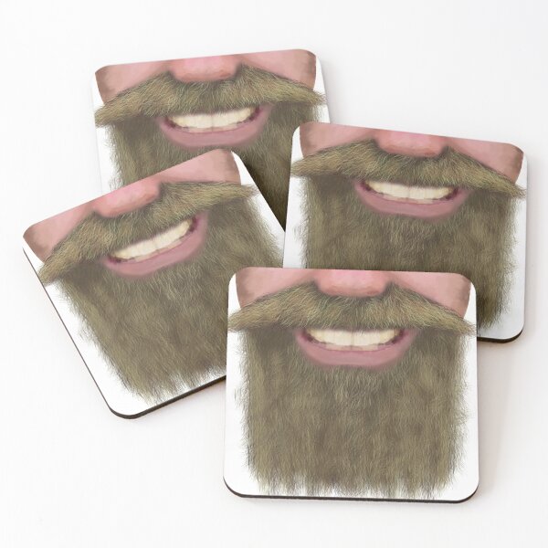 Item preview, Full Beard Facial Hair Male Novelty Face Mask designed and sold by joanstratton.