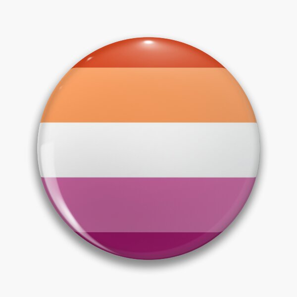 Item preview, Lesbian Pride Flag (v.4) designed and sold by porcupride.