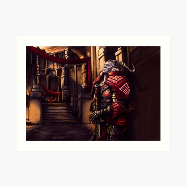 A moment of reflection Art Print