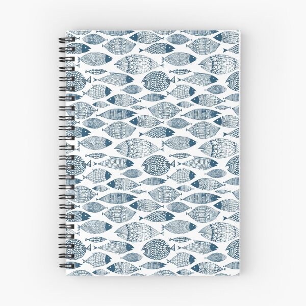 Item preview, Blue Fish White designed and sold by OHH Baby.