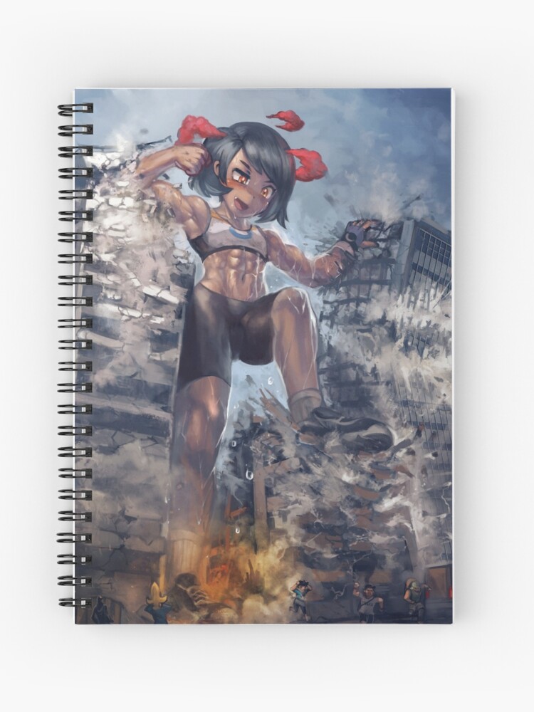 Fit Gloria Rampage Spiral Notebook By Yilx Redbubble