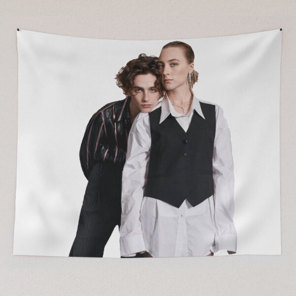 Item preview, Timothee Chalamet and Saoirse Ronan designed and sold by kaylacraft3.