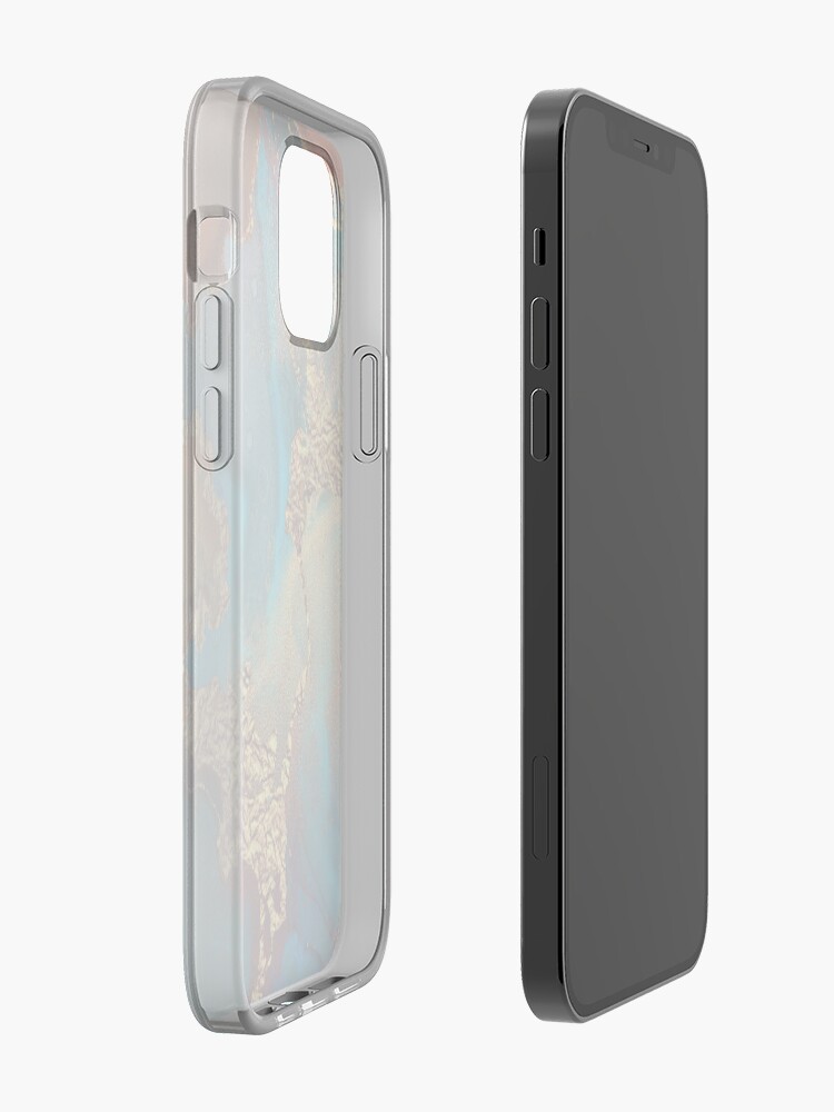 Alternate view of glamorous gold ink autumn texture iPhone Case & Cover
