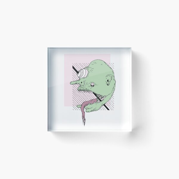 Item preview, Trippy _ Zombie _ Head <L . I . N . E . W . O . R . K>  designed and sold by Mika Huggett.