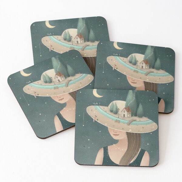 Item preview, Alone In the Moonlight designed and sold by noelle-t.
