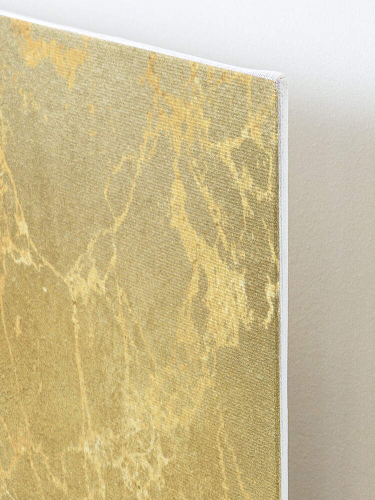 Alternate view of Gold Marble Texture with Gold Veins Mounted Print