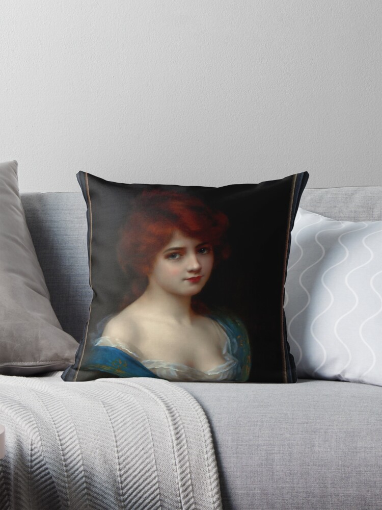 Redhead Beauty by Abbey Abraham Altson Remastered Xzendor7 Classical Art Reproductions Comforter