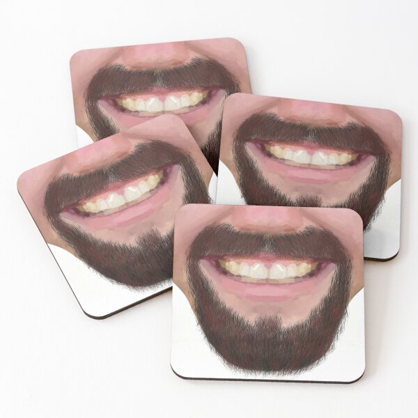 Item preview, Goatee Facial Hair Male Novelty Face Mask designed and sold by joanstratton.
