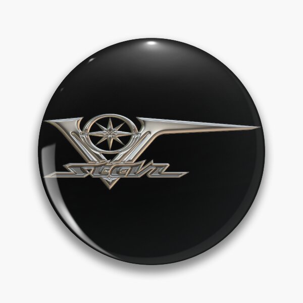 Item preview, V Star 250, 650, 950, 1100, 1300, 1900 Logo 2 Chrome 3 designed and sold by KlaraBubble.