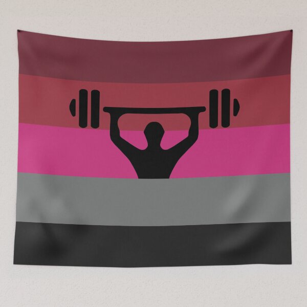 Item preview, Muscle Pride Flag designed and sold by porcupride.