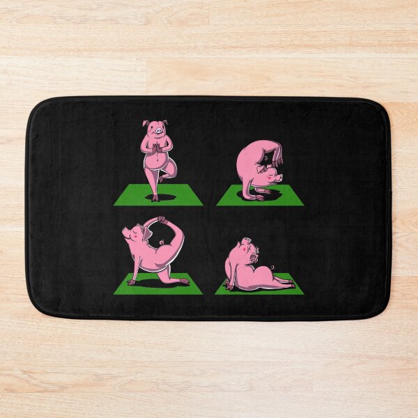 Item preview, Pig Yoga Workout designed and sold by underheaven.
