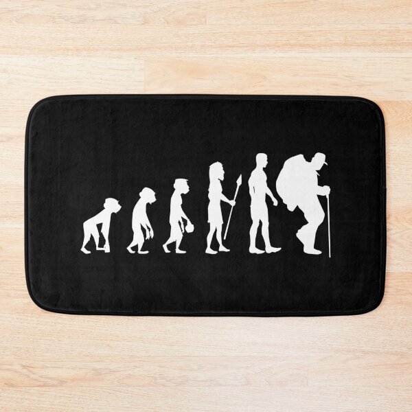 Item preview, Hiking Shirt funny retro evolution of humans novelty graphic outdoor hobby Gifts for him designed and sold by Orange Pieces.