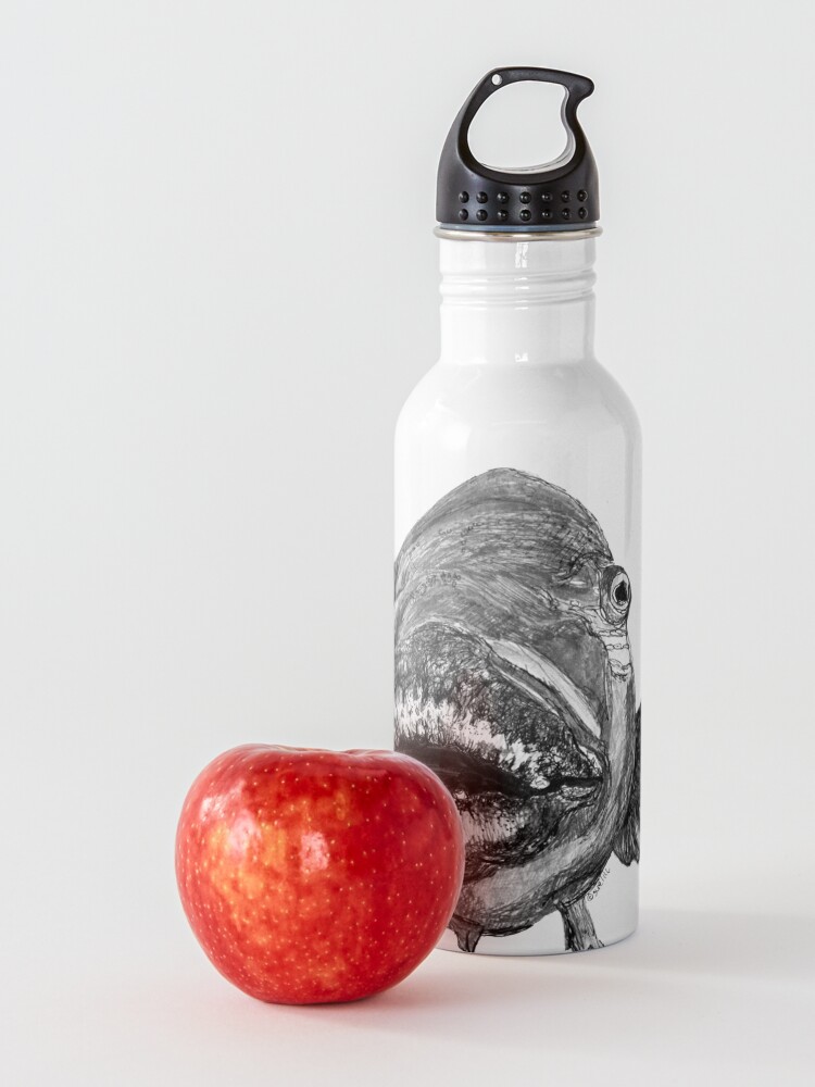 Alternate view of Meg the Blue Groper Water Bottle