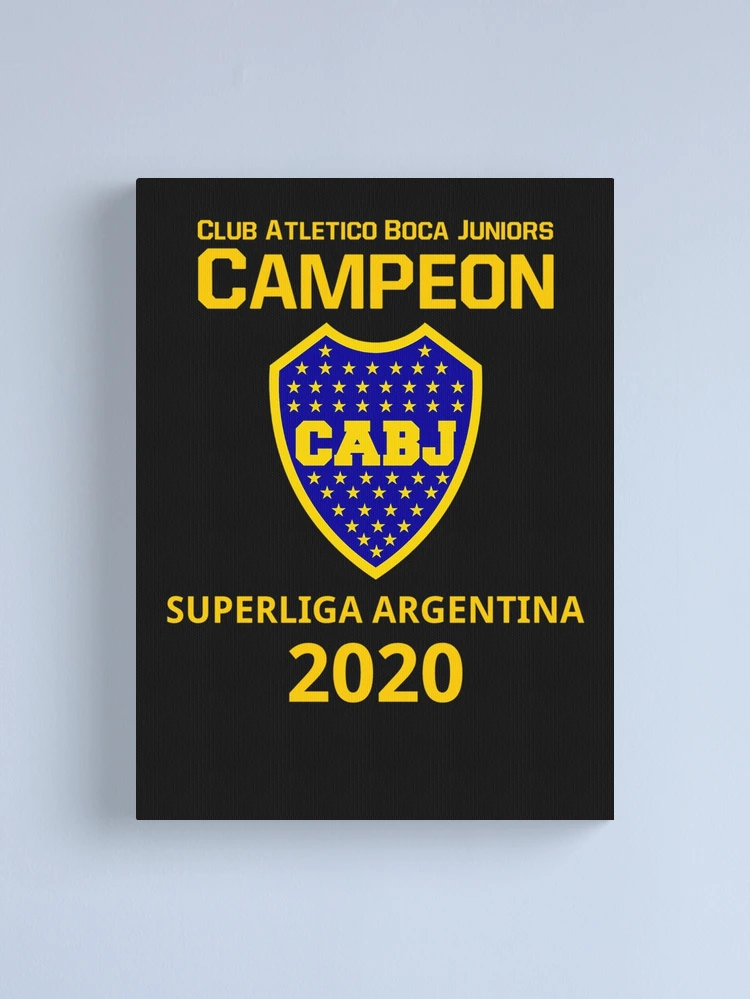 Club Atlético Boca Juniors Campeon CABJ Superliga Argentina 2020 Lienzo