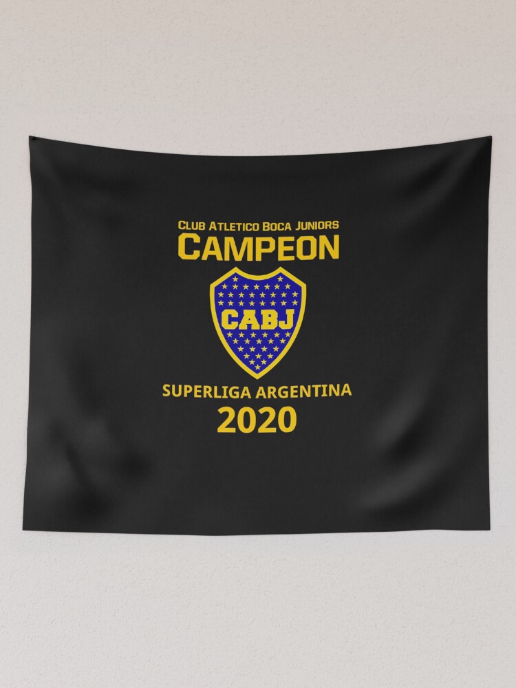 Tela decorativa for Sale con la obra «Club Atlético Boca Juniors