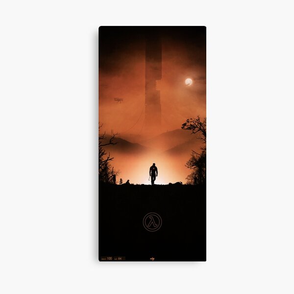 Half-Life Canvas Print