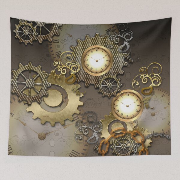 Item preview, Steampunk, clocks and gears  designed and sold by nicky2342.