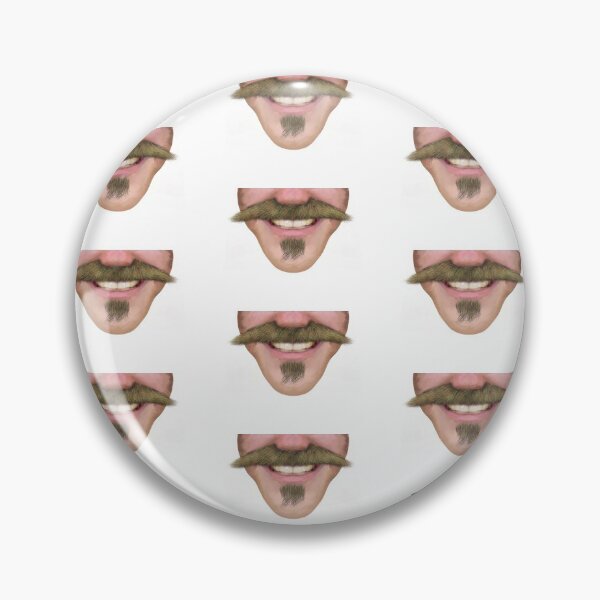 Item preview, Handlebar Moustache Facial Hair Male Novelty Face Mask designed and sold by joanstratton.
