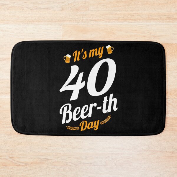 Item preview, It's My 40 Beer th Day Birthday Milestone Funny Beer Gift designed and sold by Orange Pieces.
