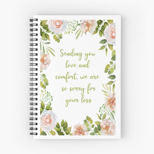 Item preview,  FLORAL SENDING YOU LOVE AND COMFORT  SYMPATHY  CARD - BY ARTISTREE   designed and sold by Artistree.