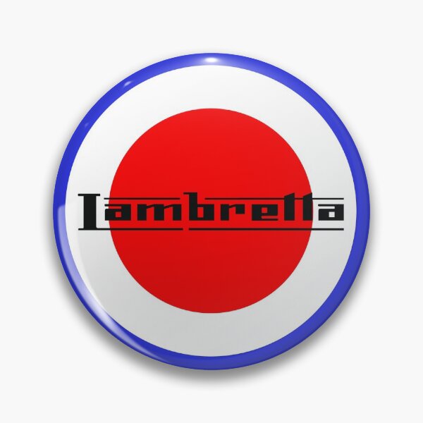 Item preview, Sixties Mod Bullseye Red White and Blue designed and sold by KALEIDOSCOPE UK.