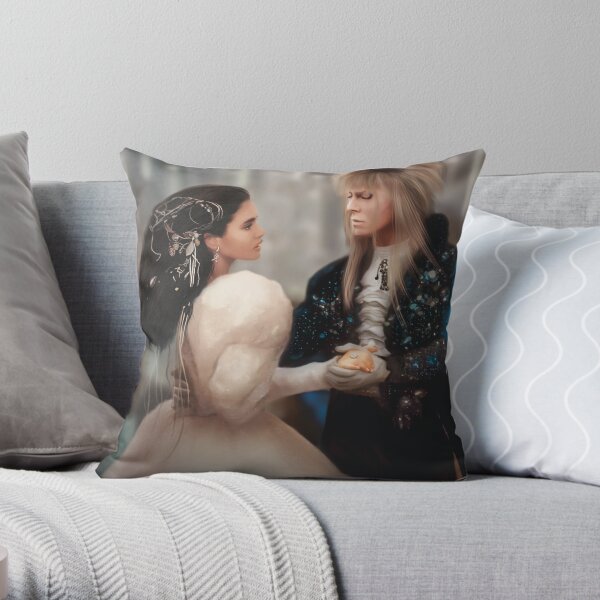 Labyrinth of Love (Digital Drawing) Throw Pillow