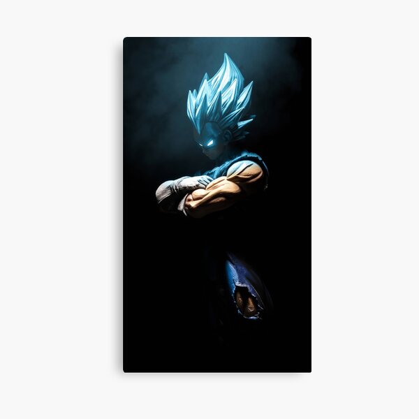 Goku super Saiyan blue Canvas Print / Canvas Art by Amar Maruf