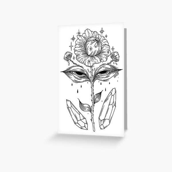 Flora Greeting Card