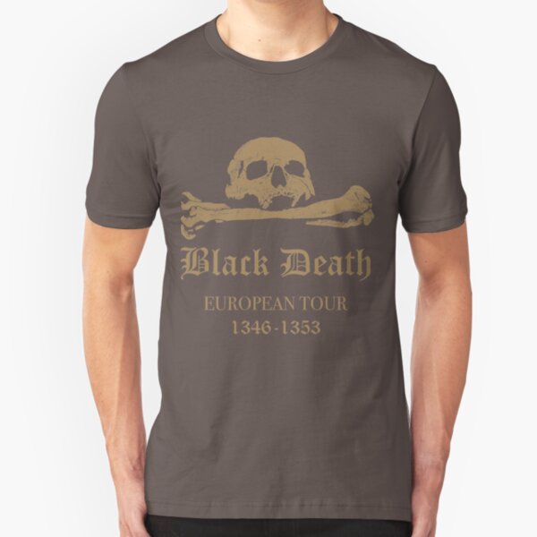 Black Death - European Tour Slim Fit T-Shirt