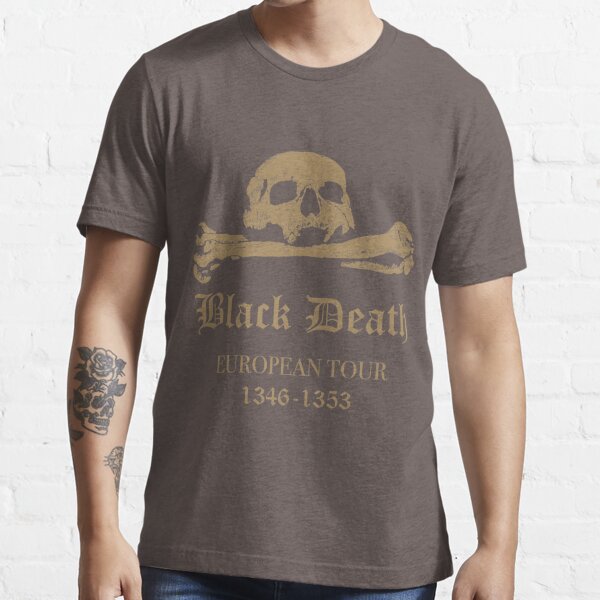 johnny fever black death t shirt