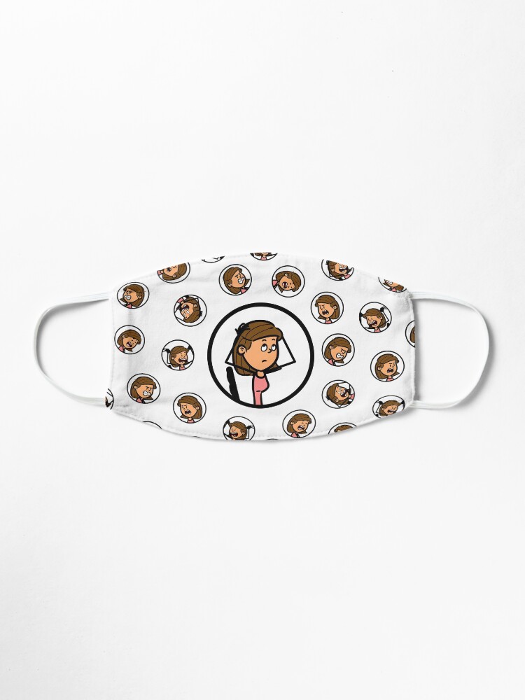 Alternate view of Edie Grammar Mask (Grouchy) Mask