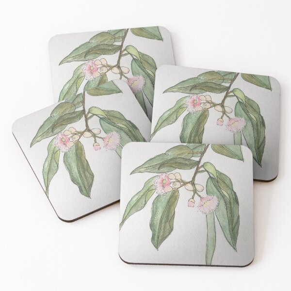 Item preview, Gum leaves Watercolour designed and sold by Gridun.