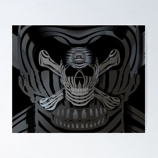 Item preview, Skull And Crossbones Deadly Horizon designed and sold by joanstratton.
