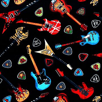 Artwork thumbnail, Electric Rock Guitars by HavenDesign