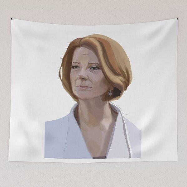 Item preview, Julia Gillard Portrait  designed and sold by EmLosin.