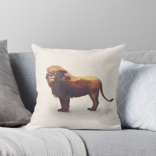 Item preview, Lion (Double Exposure Animal Portraits) designed and sold by Luna Roveda.