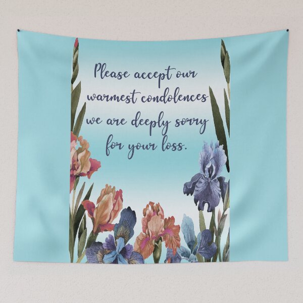 Item preview,  FLORAL WARMEST CONDOLENCES   SYMPATHY  CARD - BY ARTISTREE   designed and sold by Artistree.