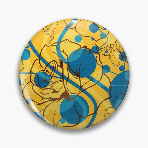 Item preview, My blue and yellow autumn garden designed and sold by VessDSign.