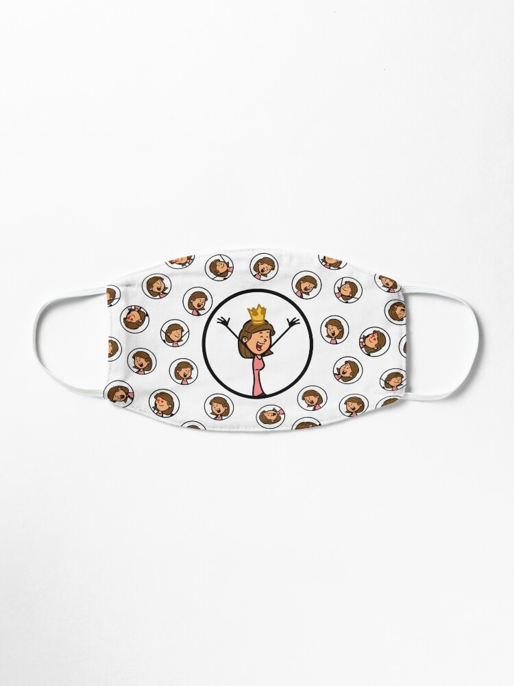 Alternate view of Edie Grammar Mask (Happy) Mask