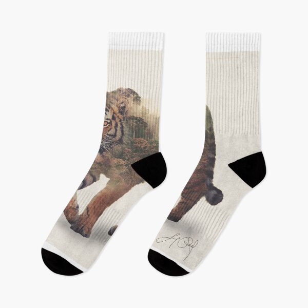 Item preview, Tiger (Double Exposure Animal Portraits) designed and sold by Luna Roveda.